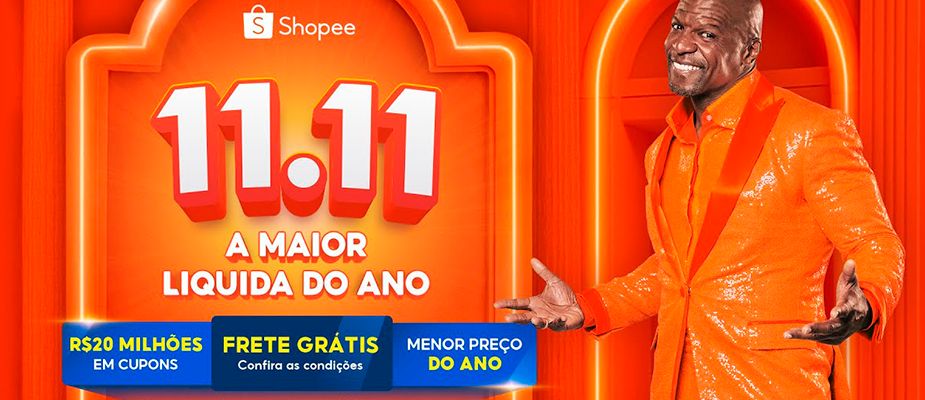 Shopee 11.11: a maior liquida do ano, com cupons e frete grátis